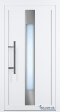 Aluminium Haustür EL-66 Inox