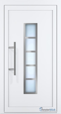 Aluminium Haustür EL-69 Inox