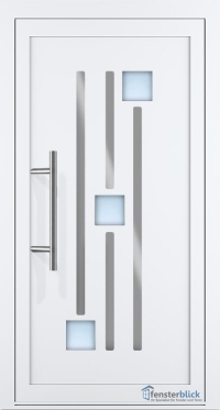 Aluminium Haustür EL-70 Inox