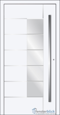 Despiro Haustür DP-02 in Weiß