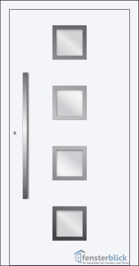 Despiro Haustür DP-03 in Weiß