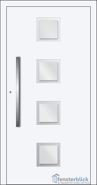 Despiro Haustür DP-08 in Weiß