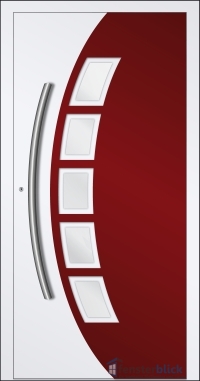 Despiro Haustür DP-12 in Weiß