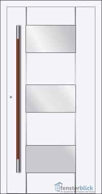 Despiro Haustür DP-13 in Weiß