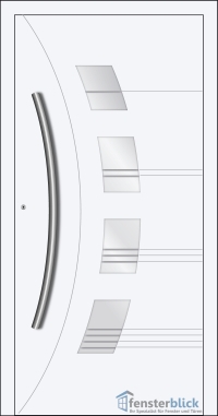 Despiro Haustür DP-17 in Weiß