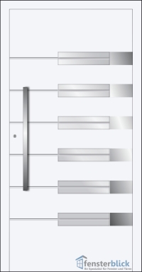 Despiro Haustür DP-18 in Weiß