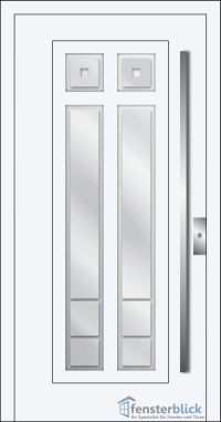 Despiro Haustür DP-20 in Weiß