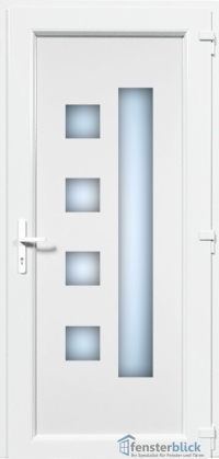 Kunststoff Haustür EL-14