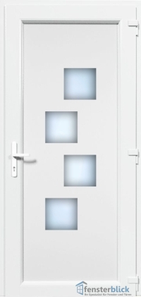 Kunststoff Haustür EL-18