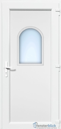 Kunststoff Haustür EL-22 Inox