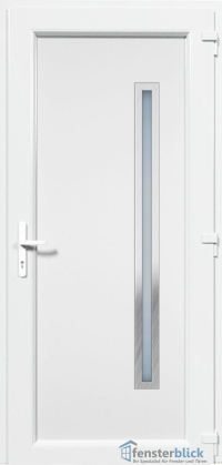 Kunststoff Haustür EL-29 Inox
