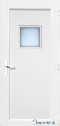 Kunststoff Haustür EL-37 Inox