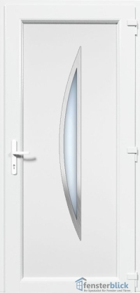 Kunststoff Haustür EL-40 Inox