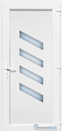 Kunststoff Haustür EL-43