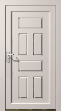 Kunststoff Haustür EL Classic 08 Verde