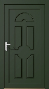 Kunststoff Haustür EL Classic 09 Acqumarina