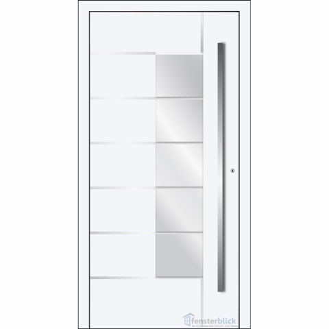 Haustür Despiro DP-02 weiss