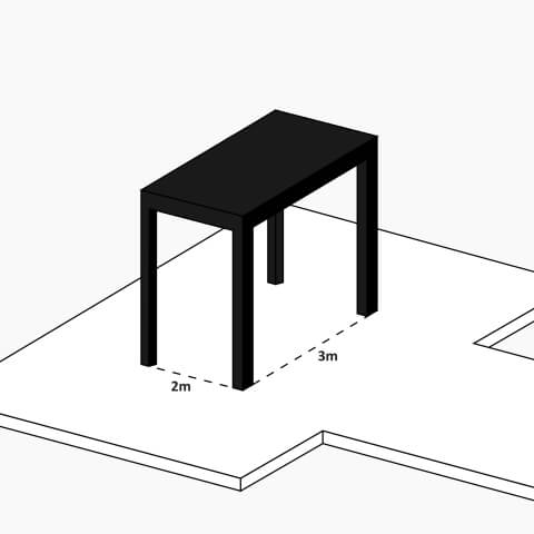 Pergola Schwarz Freistehend