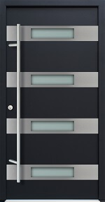 Feldmann und Mayer Haustuer AC68 Modell 06 in anthrazit