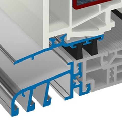 Haustür Gealan S 8000 - Schwelle