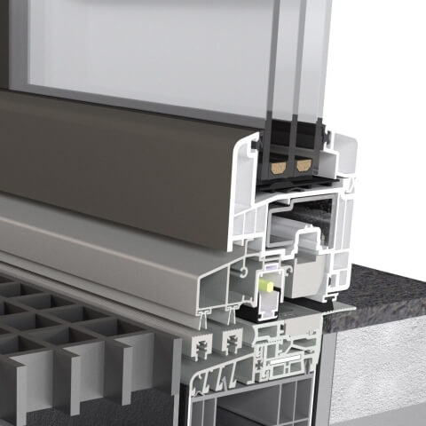 Gealan comfort nul­dorpel