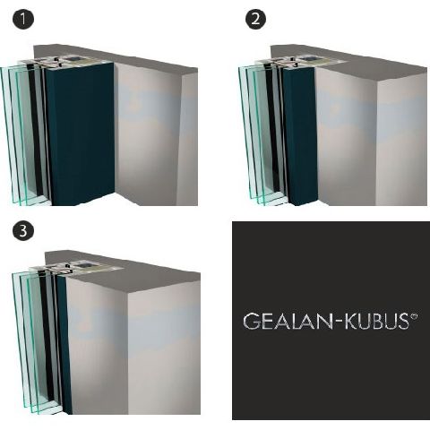 Gealan-Kubus® Einbauvarianten