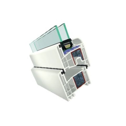 Kunststofffenster Gealan S 8000 - 6 Kammerprofil Muster