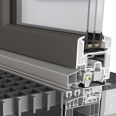 Barrièrevrije dorpel Gealan Comfort