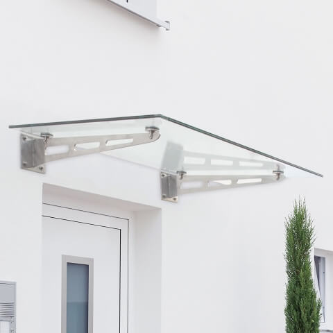 Vordach Glassline CANOPY classic aus Glas