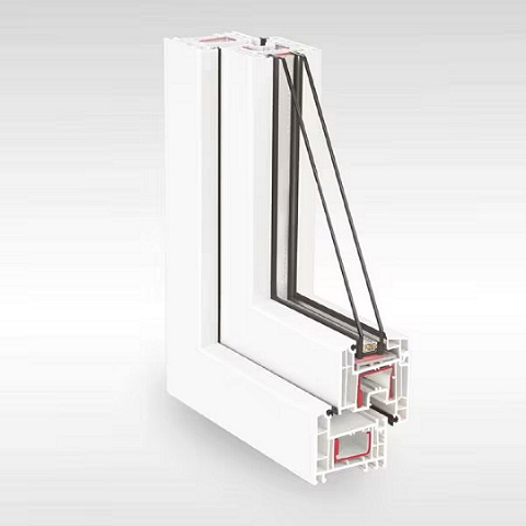 Kunststof kozijnen Rehau EURO-DESIGN 70 Profiel