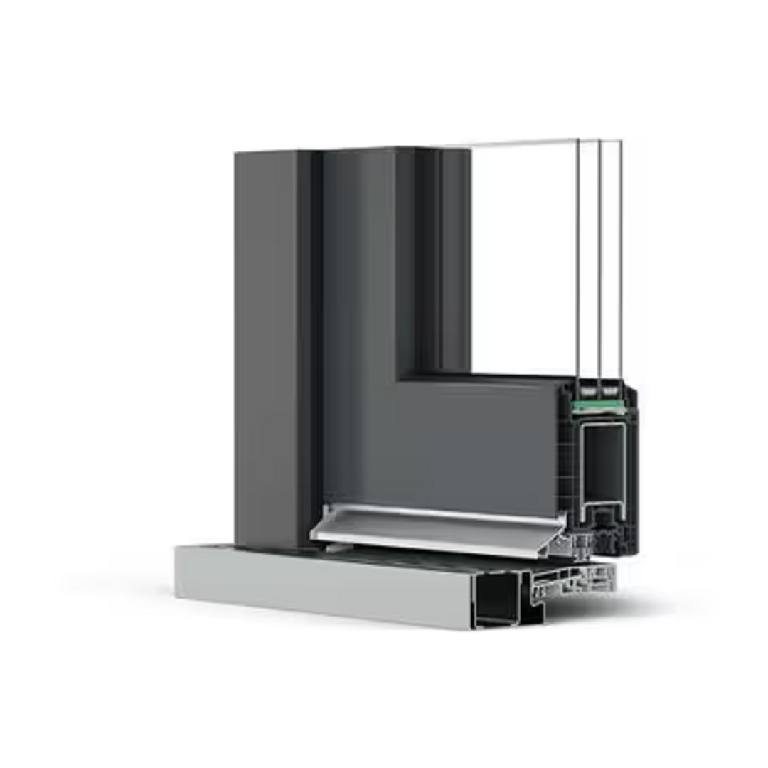 Voordeuren Rehau SYNEGO Profiel antraciet