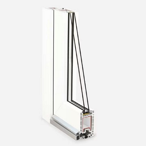 Kunststof kozijnen Rehau BRILLANT-DESIGN Profiel