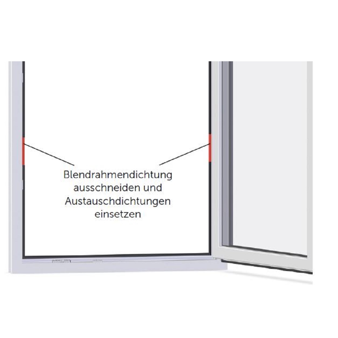 arimeo Fenster Lüftungssystem Dichtung Montage