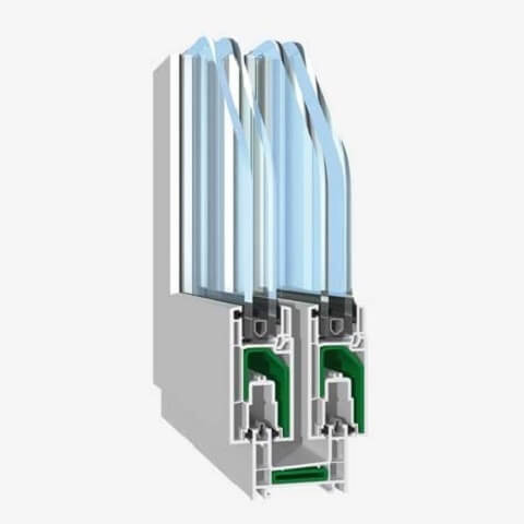 Fenster Salamander evolutionDrive 60 Profil Türprofil