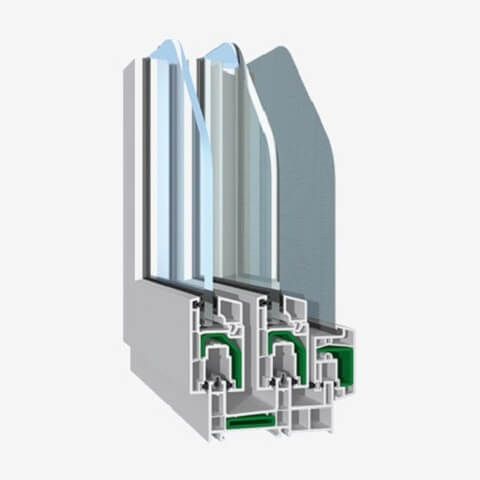Fenster Salamander evolutionDrive 60 Profil Insektenschutz