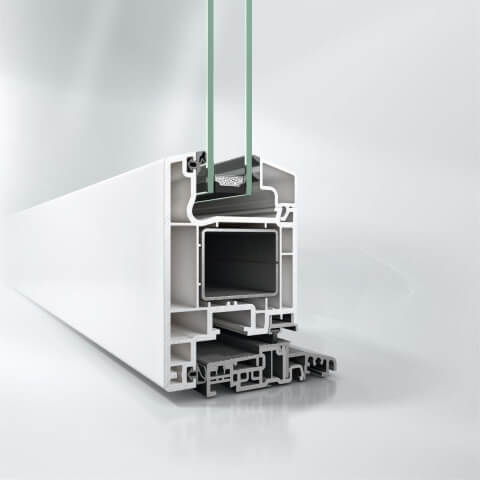 Tür Schüco CT 70 AS Classic Wit