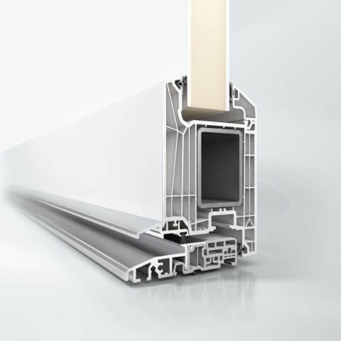 Tür Schüco LivIng 82 Classic Wit