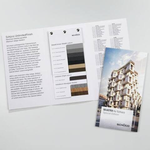 Schüco kunststof kozijnen UnlimitedFinish