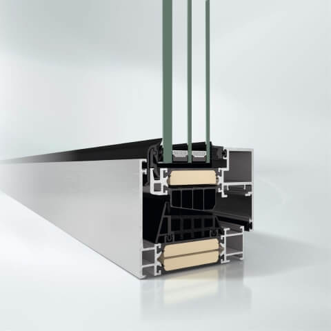 Aluminium Fenster Schüco AWS 90 BS.SI+ - Profil