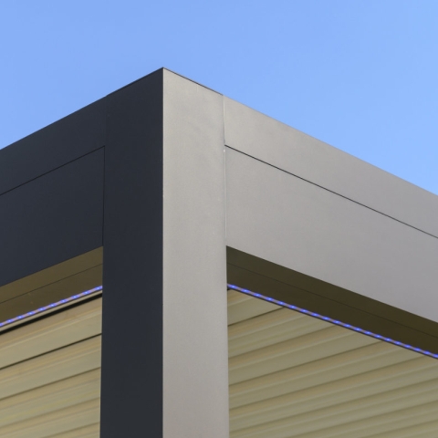 Pergola Terra Bioclimatic MAA Anthrazit Aluminium