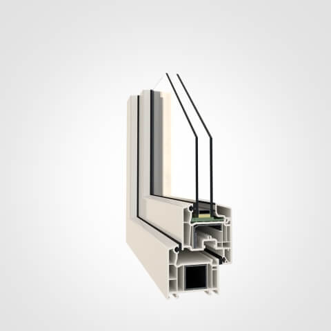 Kunststof kozijnen Veka Perfectline 70 profiel standaard