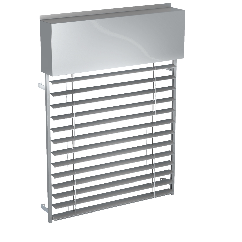 Raffstore PZF Führungsschiene Lamelle C80