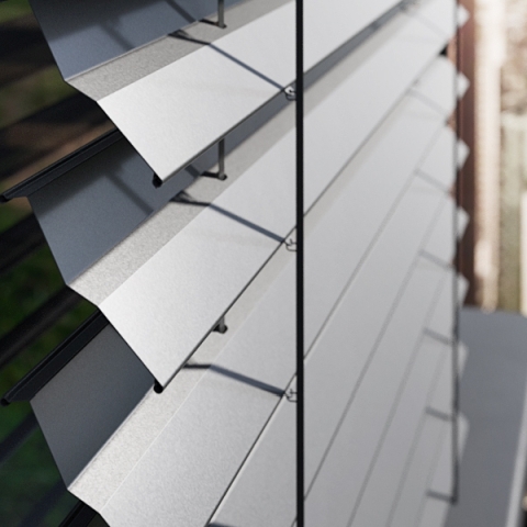 Raffstore Lamelle Z-90 Detail