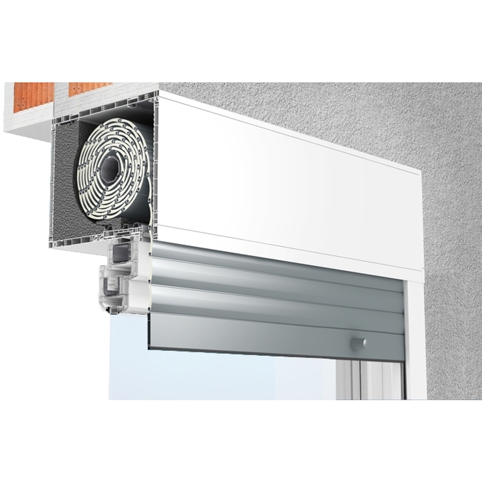 Aufsatzrollladen PTP Montage