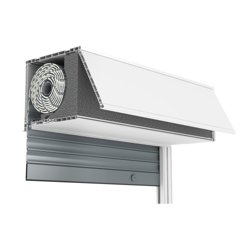 Aufsatzrollladen PTP Revisionsklappe seitlich offen