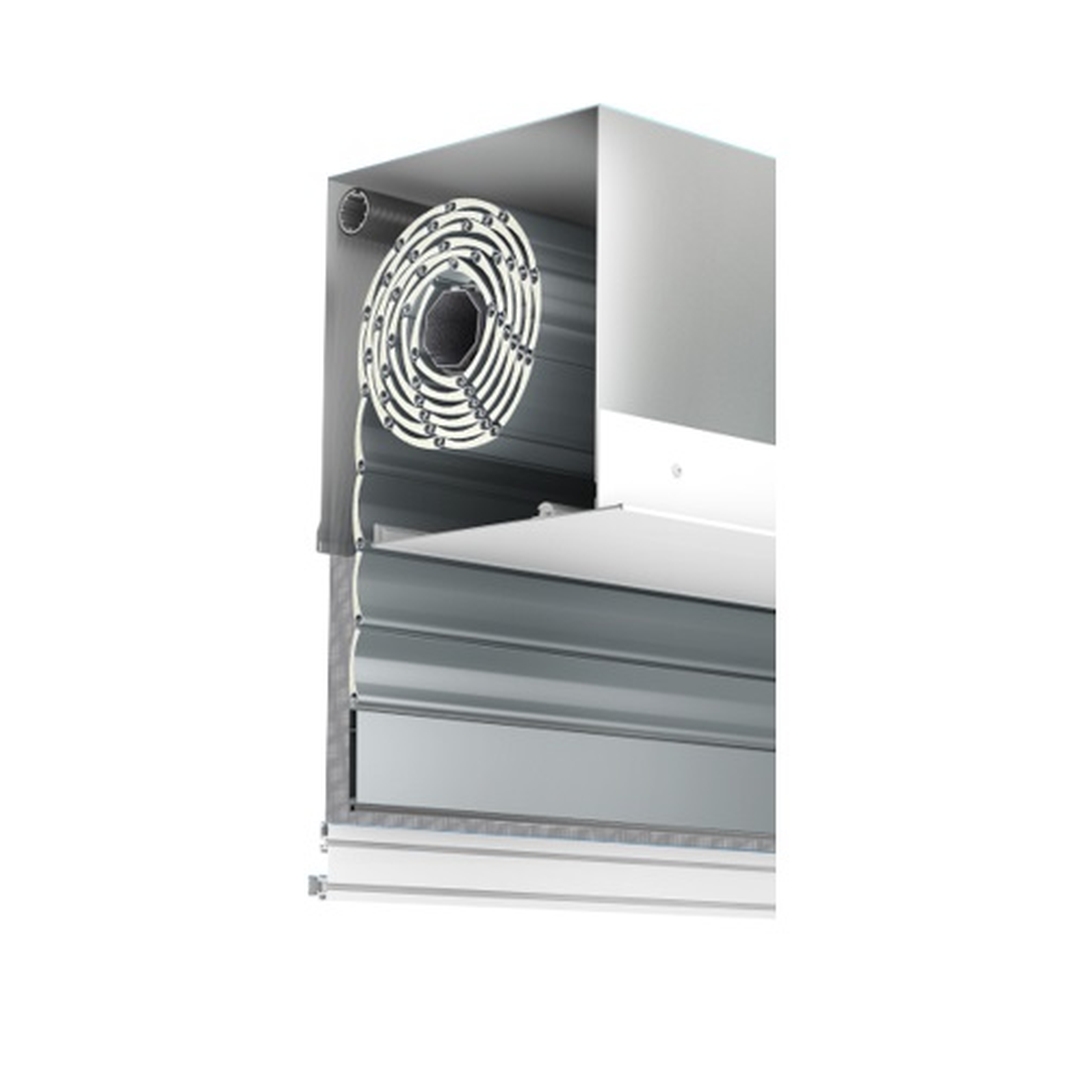 Vorbaurollladen PIT Unterputz mit Insektenschutz Querschnitt