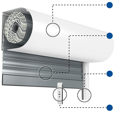Vorbaurollladen POL Vorteile