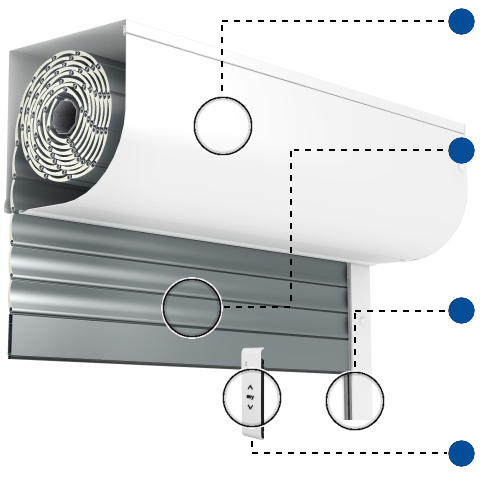 Vorbaurollladen PRL Vorteile