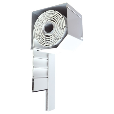 Vorbaurollladen PST eckig 45° Querschnitt