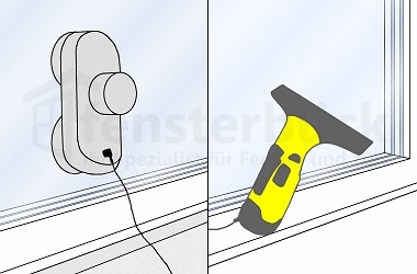Glasreiniger voor kozijnen
